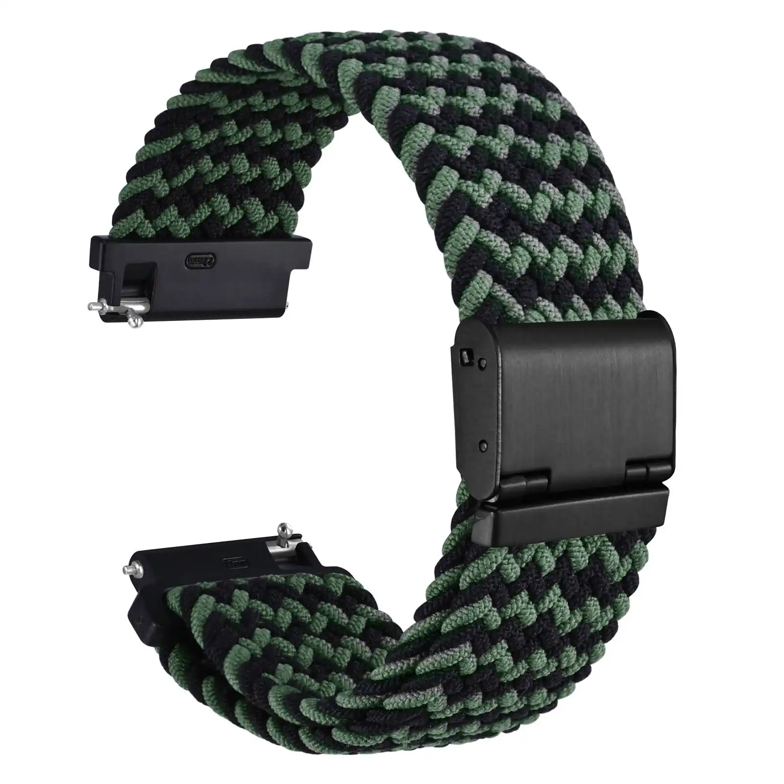 Watch Band - Woven Nylon Watch Straps for Women Apple Watch | Braided Nylon | Light Green | Nato Strap Co  main image 3